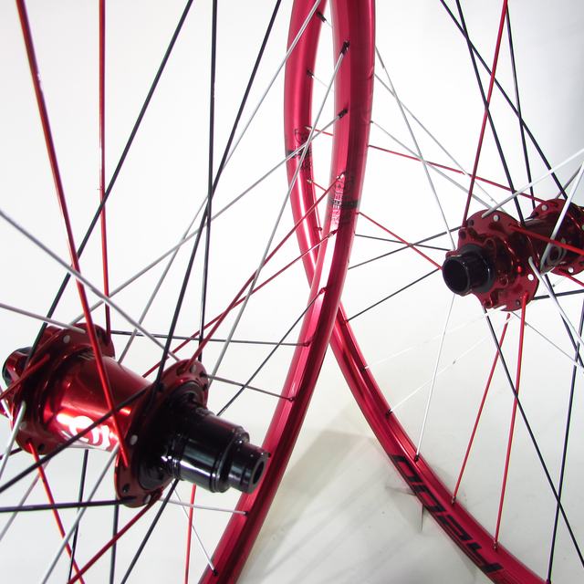 Spank custom wheel built by ProWheelBuilder