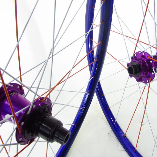 Spank custom wheel built by ProWheelBuilder