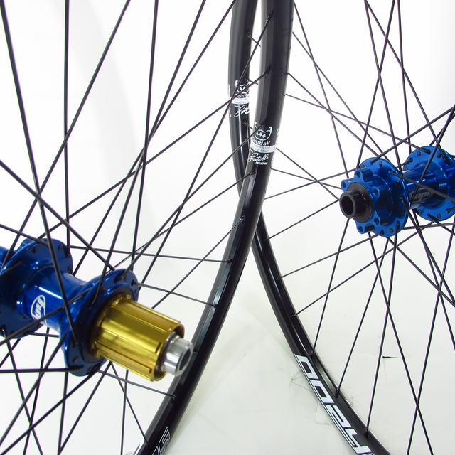 Spank custom wheel built by ProWheelBuilder