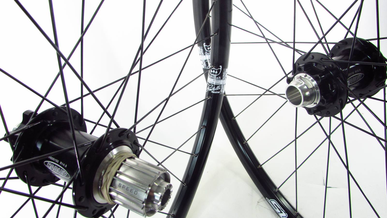 Spank custom wheel built by ProWheelBuilder