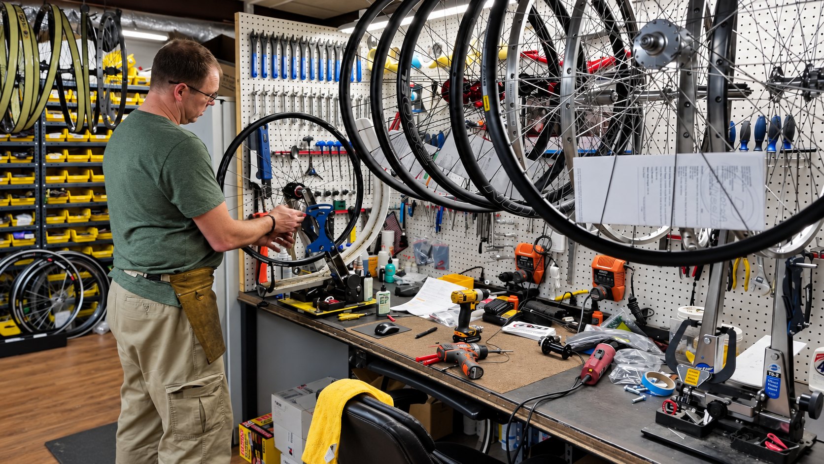 The ProWheelBuilder workshop