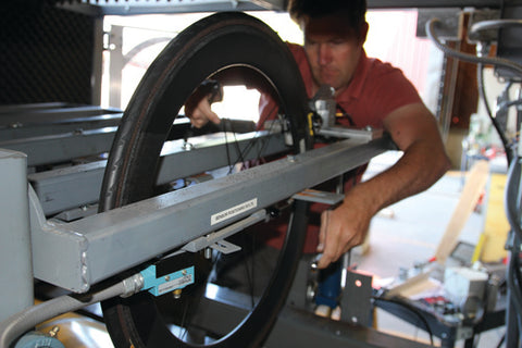 Rolf Prima brake test rig