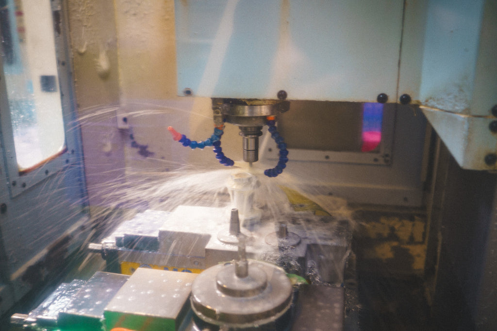 CNC machining of hub components